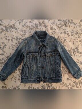 Gap Kids Retro Vintage Denim Jacket Size XS 4T/5T